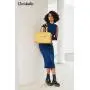 SUSEN CHRISBELLA 2022 Fashion women's pu leather shoulder handbag lady bags Pu Leather handbags set for women 2022