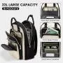 LOVEVOOK high quality quilted Waterproof Organize Laptop Business Travel Shoulder Bag Backpack for Men women Teacher nurse daily
