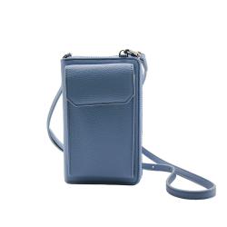 High quality faux leather purse and handbag luxury women crossbody bag mobile cell phone wallet bags