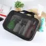 Gelory Factory Wholesale Shower Supplies Storage Bag Portable Mesh Tote Bag Storage Cosmetic Bag