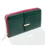Long Style Customized Women Wallet Green New Color RFID Blocking Zipper Wallet for Women