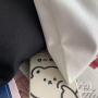 Bag Woman New Zipper Smile Instagram Simple Single Shoulder Canvas Large Capacity Korean Version Of Leisure Student Schoolbag