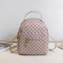 New printing leather backpack for woman 2024 backpack purse for women fashion girls schoolbag small bag Korean shoulder bag