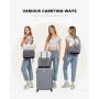 LOVEVOOK Design Convertible College Tote Daypack Work Waterproof Smart bookbag With USB Travel School Laptop Backpack for women