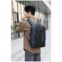 ZF245 Laptop Bag USB Charger Computer Cover Backpack Oxford Fabric Waterproof Zipper Print Logo Gift Backpack Business Schoolbag