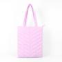 CHANGRONG Custom waterproof Nylon Pink puffer tote bag for women