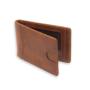 Slim Minimalist Genuine Leather Wallet Men's Leather Money Clip Bi-Fold Men RFID Wallet