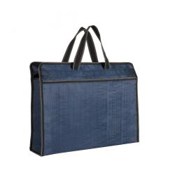 Gelory Waterproof Zippered Document Bag Business Briefcase Waterproof Lightweight Handbag