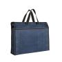 Gelory Waterproof Zippered Document Bag Business Briefcase Waterproof Lightweight Handbag