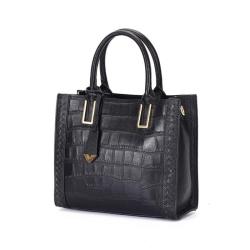 Hot sale designer bags  embossed crocodile pattern leather women bags handbags ladies office purses bag