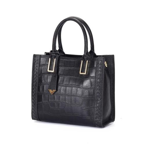 Hot sale designer bags  embossed crocodile pattern leather women bags handbags ladies office purses bag