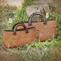 2020 New Hand Woven Women Purse Tote Bag Simple Girls Handbag For Summer