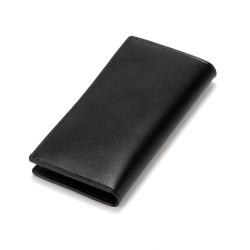 CUIKCA New Vintage Style Long Wallets Lychee Pattern Soft PU Leather Men Women Wallet Purse Business ID & Credit Card Holders