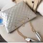 OEM283 New Prismatic Pattern Sling Shoulder Bag Chain Quilted Girls Bags Women Handbags Little Deer Charm Female Women Tote Bags