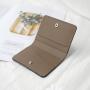 Luxury New Designer Custom Genuine Epsom Bifold Credit Card Cover Mini Card Package Small Leather Business ID Card Holder