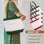 Designer Tote Ladies Hand Bag Women Handbags Customized Vinyl Clear PVC Tote Shopping Bag Transparent Women Fashion Casual