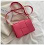 Braid Designer Shoulder Bags Pure Color Bag Wholesale Pu Leather Women Fashion Handbags Bag Ladies