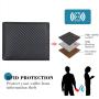 Men PU Leather Wallet RFID Blocking Card Holder Wallet With Flap