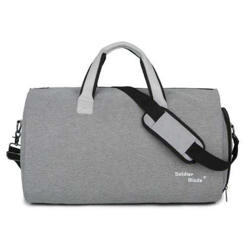 ZF105 New Fashion  Travel Bag Men Oxford Cloth Waterproof Wet and Dry Separation Travel Luggage Bag Simple Shoulder  Suit Bag