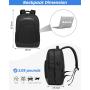 LOVEVOOK wholesale Waterproof bags Trendy school bags for men colleague business work school travel 15.6in men Laptop backpacks