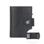 2024 Supplier Customize Aluminum Credit Card Holder Slim RFID Blocking Metal Pop Up Wallet
