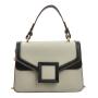 New Trendy Style Women's Shoulder Bag China Supplier's Fashionable Handbag with Zipper Closure Single Handle Portable PU Lining