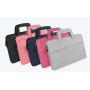 HR073 Unisex Notebook Waterproof Laptop Bag Polyester Lightweight Fashionable Tablets Handbag Business Laptop Trolley Briefcase