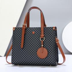 2023 Wholesale Famous Brand Women Luxury Designer Ladies Pu Leather Shoulder Tote Bag Handbag