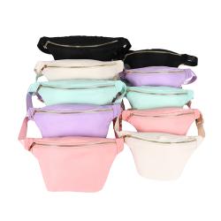 US Warehouse Free Shipping Small Size Waterproof Fanny Women Men Crossbody Chest Bag Kids Travel Waist Belt Bag Nylon Fanny Pack