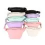 US Warehouse Free Shipping Small Size Waterproof Fanny Women Men Crossbody Chest Bag Kids Travel Waist Belt Bag Nylon Fanny Pack