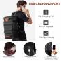OEM 40L Vintage Canvas Rucksack Convertible Duffel Bag with Shoe Compartment for Men Women Carry On Travel Backpack For Hiking