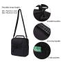 Double Layer Cooler Insulated Lunch Bag Adult Lunch Box Large Tote Bag for Men Women With Adjustable Strap Front Pocket