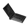 Custom Logo Crocodile Genuine Leather Slim Credit Card Holder RFID Men Bifold Wallet