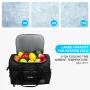 2022 new arrival foldable large cooler bag ice pack waterproof travel lunch bag picnic camping trip men women cooler bags