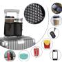KBW731 Travel Gifts Carry On Luggage Accessories Coffee Cup Holder for Suitcase Traveler Airport Plane Must Haves Essentials
