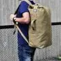 ZF053 Fashion Large-capacity Shoulder Bag Men Outdoor Travel Sports Bag Trend Breathable Polyester Canvas Handbag Backpacks