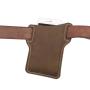 Belt Bags For Men Phone Pocket Retro Genuine Cowhide Mountaineering Bag Crazy Horse Leather Man Small Waist Pack