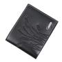 Men's Multi-Card Cross-Border Embossed Wallet Short Horizontal Business Leisure Coin Purse with Waterproof Feature