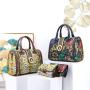 2024 Ladysky Fashion printing hand bags for women set of two ladies bags large capacity female bag trending manufacturer 29 cm