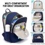 LOVEVOOK Casual Fashion Travel Anti Theft Multi-compartments Daypack Work Laptop Bag with USB Water Resistant College Unisex