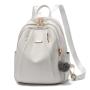2024 Fashion velvet women's Leisure Bags laptop Women's Leather design custom backpack