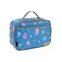 sublimation lunch ba outdoor square food Cooler Bag  aluminum foil waterproof leakproof Color cooler bag eco-friendly lunch bag