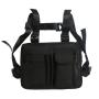 Hands Free tactical chest bag Radio Holster Holder Front Vest Utility Chest Rig Bag for Men Women