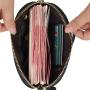 Carteras Bolsos Luxury Fashion Cowhide Leather Female Ladies Travel Purses Zip Around Women Long Wristlet Clutch Wallets Bag