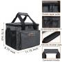 Custom Logo Portable Picnic Soft Waterproof Aluminum Foil Thermal Insulated Food Delivery Bag Lunch Box Cooler Bags For Adults