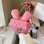 Fashion Ladies Designer Handbags Famous Brands New Style Shoulder Crossbody Bags For Kids Girls Rabbit's Ears Cuty Coin Purse