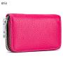 Custom fashion women coin purse leather mini wallet rfid blocking leather coin purse wallet for women