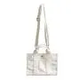 Women handbag fashion leisure ladies hand bags Creative design clashing colors shoulder crossbody bag women canvas tote bags