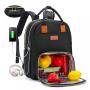 Lovevook 2022 Insulated Cooler Backpack with Lock Laptop Backpack Lunch Box Bag Mens School Travel Picnic Backpack for Women