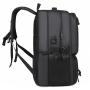 custom logo youth men's back bags multifunctional 17 inch business mochila sport travel laptop backpack with shoe storage